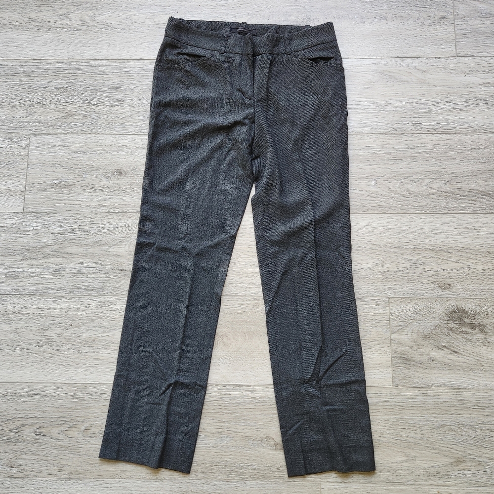 BCBGMaxAzria Gray Dress Pants Womens Small Business Casual